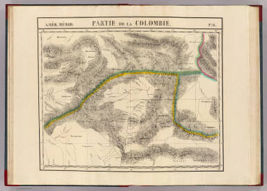 Partie, Colombie. Amer. Merid. 6. / Vandermaelen, Philippe, 1795-1869 / 1827