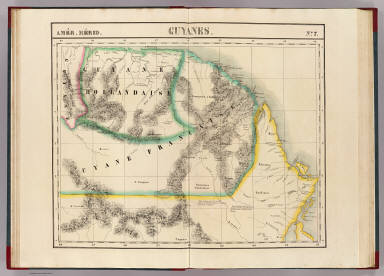 Guyanes. Amer. Merid. 7. / Vandermaelen, Philippe, 1795-1869 / 1827