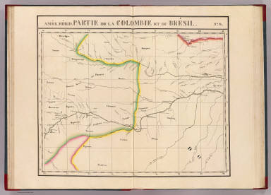 Partie, Colombie, Bresil. Amer. Merid. 9. / Vandermaelen, Philippe, 1795-1869 / 1827