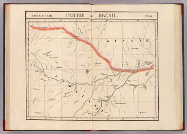 Partie du Bresil. Amer. Merid. 10. / Vandermaelen, Philippe, 1795-1869 / 1827