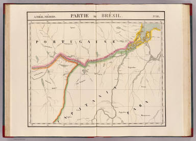 Partie du Bresil. Amer. Merid. 11. / Vandermaelen, Philippe, 1795-1869 / 1827