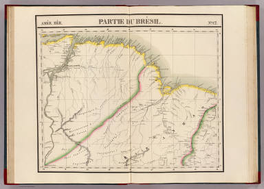 Partie du Bresil. Amer. Merid. 12. / Vandermaelen, Philippe, 1795-1869 / 1827