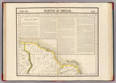 Partie du Bresil. Amer. Merid. 13. / Vandermaelen, Philippe, 1795-1869 / 1827