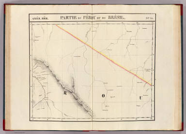 Partie, Perou, Bresil. Amer. Merid. 15. / Vandermaelen, Philippe, 1795-1869 / 1827