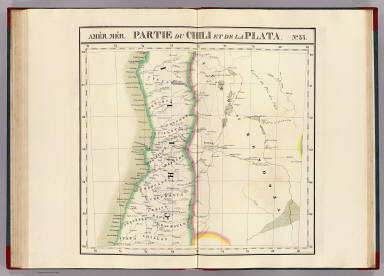 Partie, Chili, la Plata. Amer. Merid. 33. / Vandermaelen, Philippe, 1795-1869 / 1827