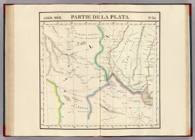 Partie, la Plata. Amer. Merid. 34. / Vandermaelen, Philippe, 1795-1869 / 1827