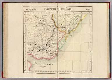 Partie du Bresil. Amer. Merid. 35. / Vandermaelen, Philippe, 1795-1869 / 1827