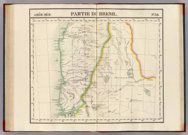 Partie, (Chili, la Plata). Amer. Merid. 36. / Vandermaelen, Philippe, 1795-1869 / 1827