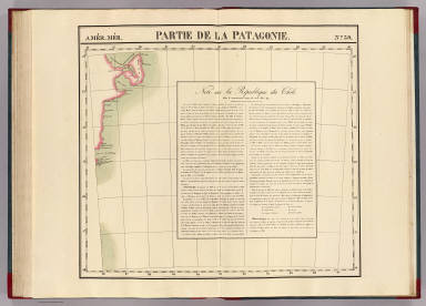 Partie, la Patagonie. Amer. Merid. 39. / Vandermaelen, Philippe, 1795-1869 / 1827