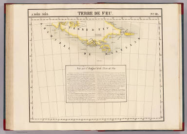 Terre de Feu. Amer. Merid. no. 42. / Vandermaelen, Philippe, 1795-1869 / 1827