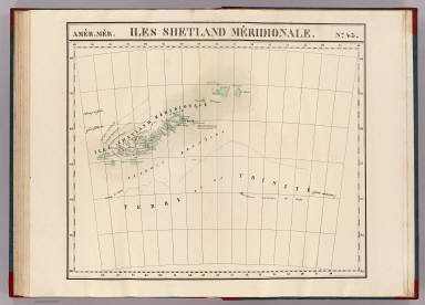 Iles Shetland Meridionale. Amer. Merid. no. 43. / Vandermaelen, Philippe, 1795-1869 / 1827