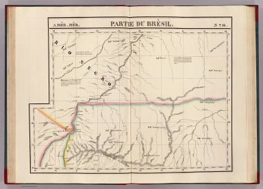 Partie du Bresil. Amer. Merid. 16. / Vandermaelen, Philippe, 1795-1869 / 1827