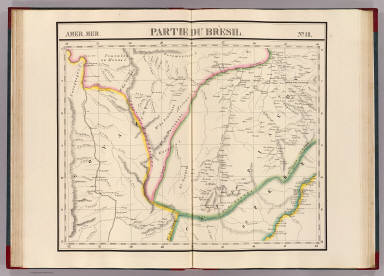 Partie du Bresil. Amer. Merid. 18. / Vandermaelen, Philippe, 1795-1869 / 1827