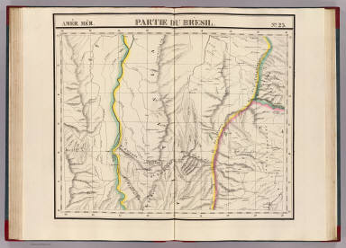Partie du Bresil. Amer. Merid. 23. / Vandermaelen, Philippe, 1795-1869 / 1827