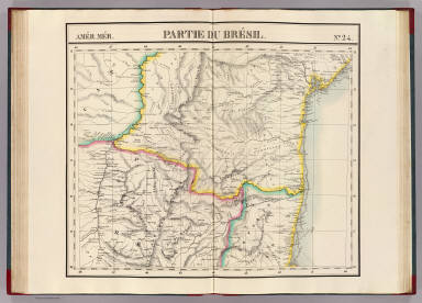 Partie du Bresil. Amer. Merid. 24. / Vandermaelen, Philippe, 1795-1869 / 1827