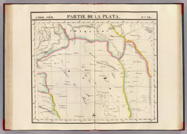 Partie, la Plata. Amer. Merid. 26. / Vandermaelen, Philippe, 1795-1869 / 1827
