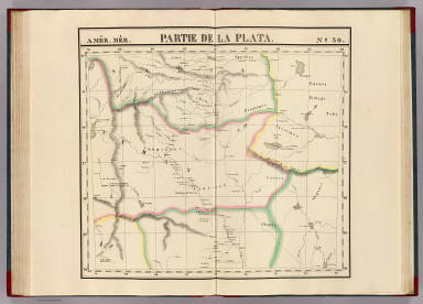 Partie, la Plata. Amer. Merid. 30. / Vandermaelen, Philippe, 1795-1869 / 1827