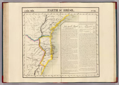 Partie du Bresil. Amer. Merid. 32. / Vandermaelen, Philippe, 1795-1869 / 1827