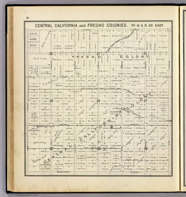 R.20E T.14S. / (Thompson, Thos. H.) / 1891