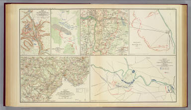 Chancellorsville; Buckingham, Appomattox counties. / United States. War Department; Confederate States of America. Army. Corps of Engineers / 1895