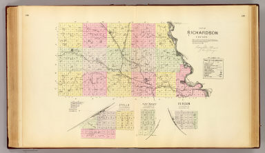 Richardson County. / Everts & Kirk / 1885