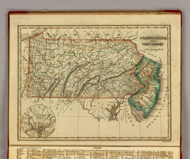 Penn., N.J. / (Morse, Sidney E. (Sidney Edwards), 1794-1871) / 1823