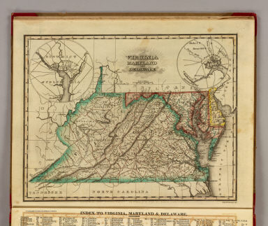 Virginia, Md., Del. / (Morse, Sidney E. (Sidney Edwards), 1794-1871) / 1823