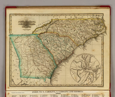 N.C., S.C., Georgia. / (Morse, Sidney E. (Sidney Edwards), 1794-1871) / 1823