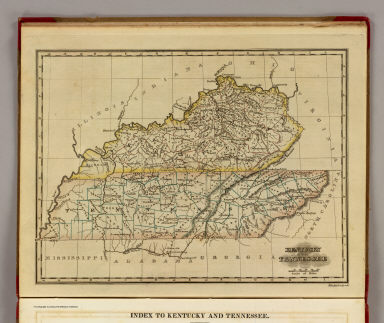 Kentucky, Tennessee. / (Morse, Sidney E. (Sidney Edwards), 1794-1871) / 1823