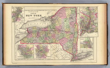 New York State. / (Mitchell, Samuel Augustus) / 1890