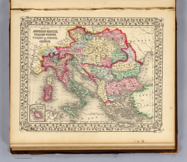 Map Of Europe In 1870