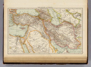Asia Minor, Persia. / (Times (London, England); Andree, Richard) / 1895