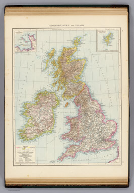 Grossbritannien, Irland. / (Andree, Richard) / 1881