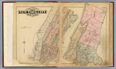 Index map: Atlas, city of New York. / (G.W. Bromley & Co.; Geo. W. Bromley & E. Robinson) / 1879