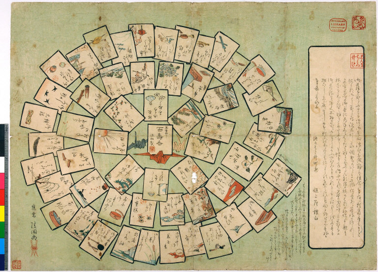 Keshōhin kaori sugoroku [graphic].