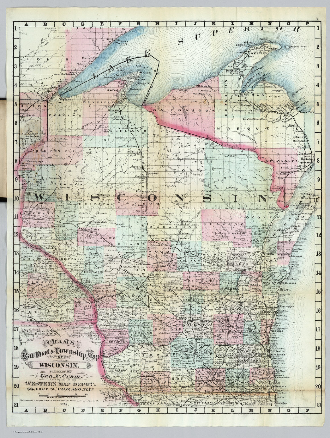 map of wisconsin