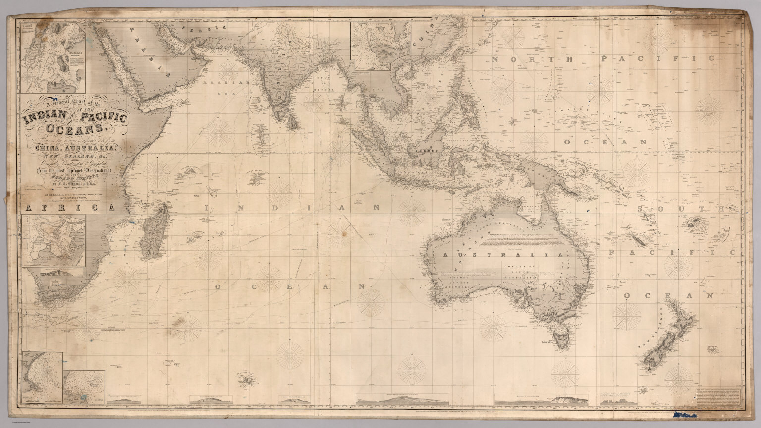 Nautical Chart Indian Ocean