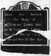 Lewis, Sarah
