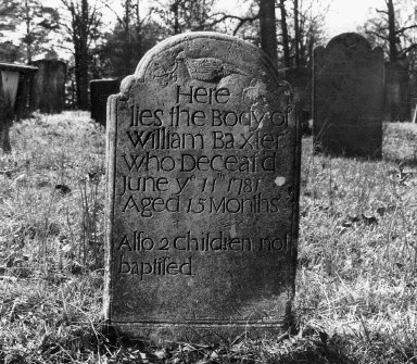 Baxter, William; Baxter, Children