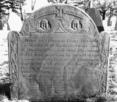 Stone, Ephraim; Stone, Dorothy