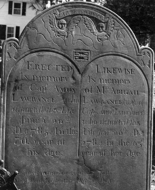 Lawrance, Capt. Amos; Lawrance, Abigail