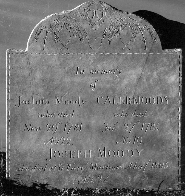 Moody, Joshua; Moody, Caleb; Moody, Joseph