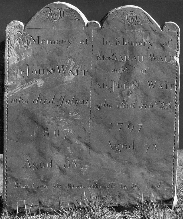 Wait, John; Wait, Sarah