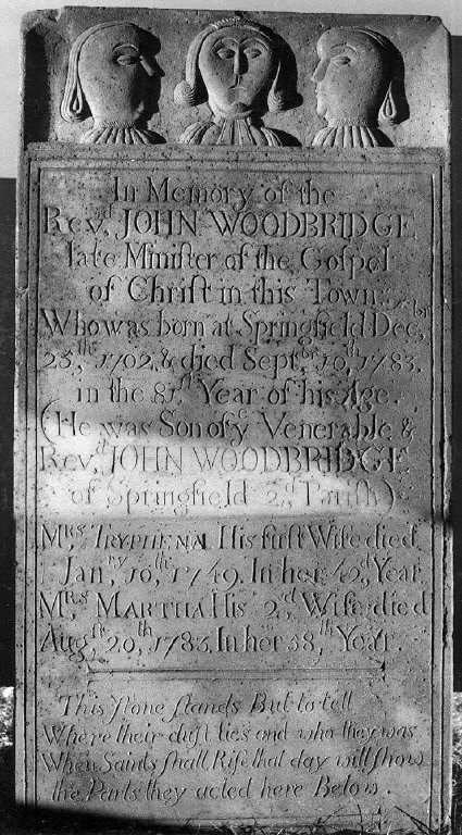 Woodbridge, John; Woodbridge, Tryphena; Woodbridge, Martha