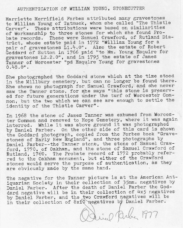 Crawford, Samuel; Tanner, James; Goddard, Robert