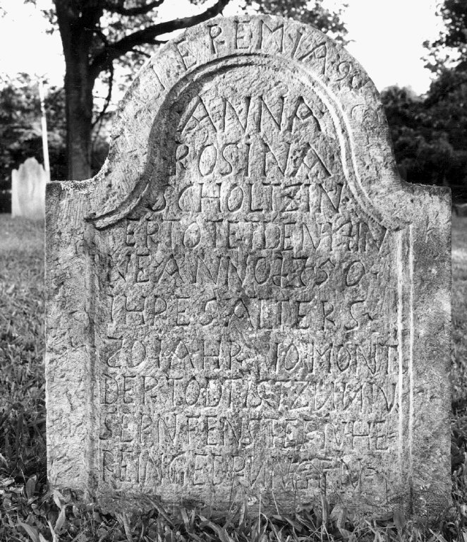 Scholtzin, Anna Rosina