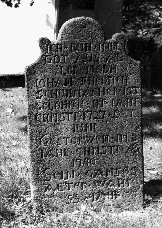 Schuhmacher, Johan Friedrich