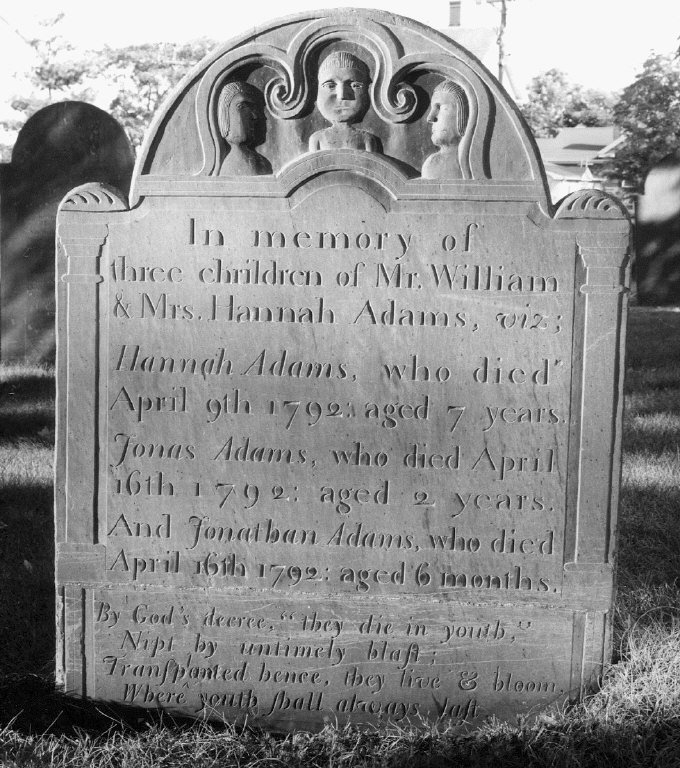 Adams, Children; Adams, Hannah; Adams, Jonas; Adams, Jonathan