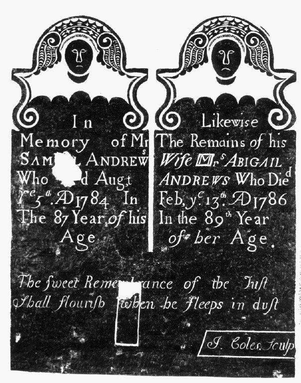 Andrews, Samuel; Andrews, Abigail