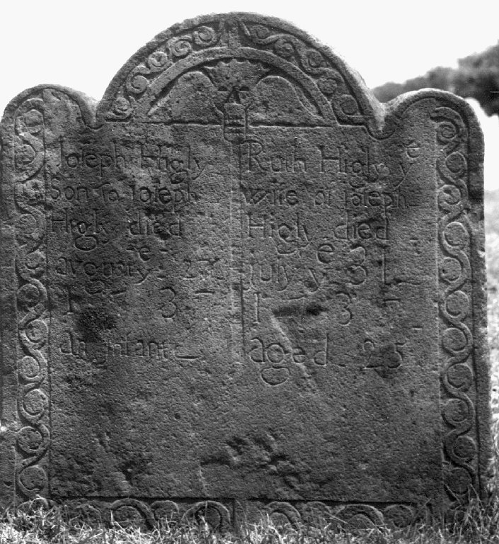 Higly, Ruth; Higly, Infant